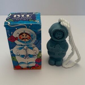VTG Avon Ivor The Diver Soap on a Rope NIB